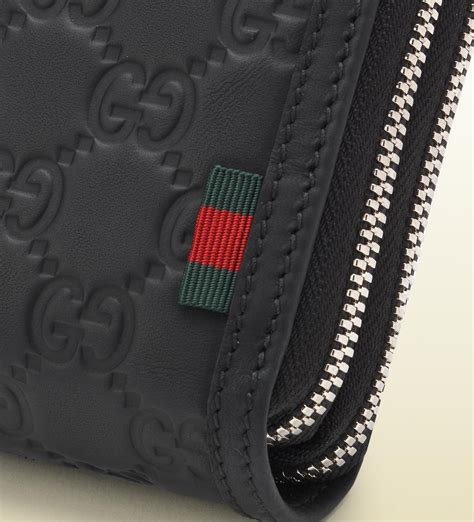 gucci imprime zip around wallet|Gucci zip wallet men's.